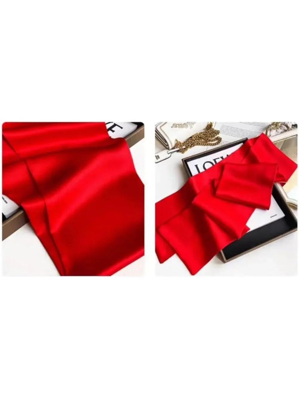 Luxurious 100% Silk Scarf for Women - Versatile 59” Shawl, Headscarf & Hair Wrap